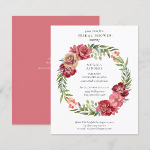 Budget Rosa tropisches Brautparty