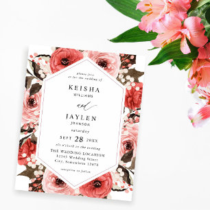 Budget Rosa und Rosa Blumenzehen 2 Flyer