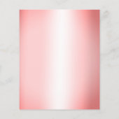 Budget Rose Gold Glitzer Ballon Jedes Alter Geburt (Rückseite)