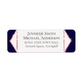 Budget Rose Gold Glitzer Foil Look Hochzeit (Vorne)