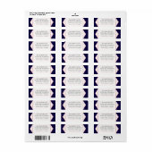 Budget Rose Gold Glitzer Foil Look Hochzeit (Vorne)