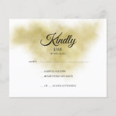 BUDGET/ RSVP Card-Flyer. Flyer (Hinten)