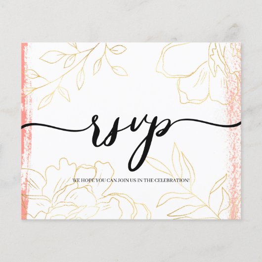 BUDGET/ RSVP Card-Flyer. Flyer (Vorne)