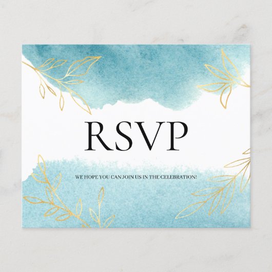 BUDGET/ RSVP Card-Flyer. Flyer (Vorne)
