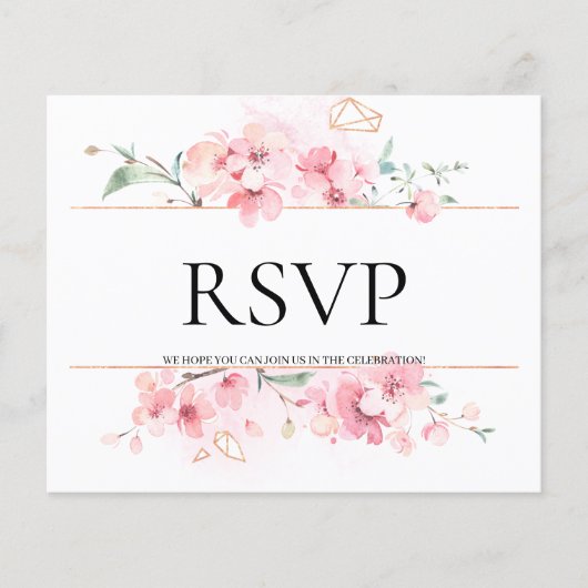 BUDGET/ RSVP Card-Flyer. Flyer (Vorne)