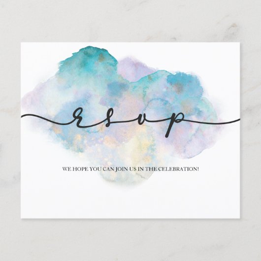 BUDGET/ RSVP Card-Flyer. Flyer (Vorne)