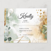 BUDGET/ RSVP Card-Flyer. Flyer (Hinten)