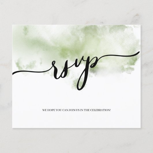 BUDGET/ RSVP Card-Flyer. Flyer (Vorne)