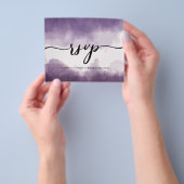 Budget/RSVP-Karte. Flyer (Gruppe)
