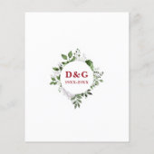 Budget Ruby 40. Hochzeitstag Blumenladen (Rückseite)