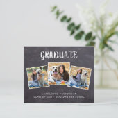 Budget Rustic 3 Foto Abschluss Ankündigung (Stehend Vorderseite)