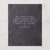 Budget Rustic 3 Foto Abschluss Ankündigung (Rückseite)