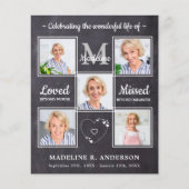 Budget Rustic 5 Foto Gedenkfeier (Vorderseite)