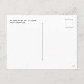 BUDGET Rustic Baby Shower Einladung Ankündigung (Rückseite)