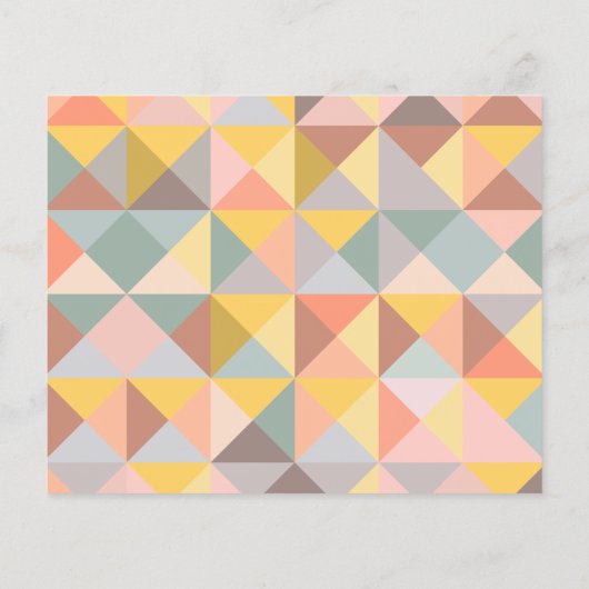 Budget Rustic Geometric Art Stilvolle Hochzeit Ein (Rückseite)