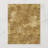 Budget Rustic Gold Blätter Foto Graduation Party (Rückseite)