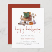 Budget Rustic Happy Thanksgiving von New Zuhause (Vorne/Hinten)