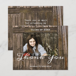 Budget Rustic High School Abschluss Vielen Dank