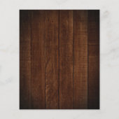 Budget Rustic Jar Greenerity Einladung zur Hochzei (Rückseite)