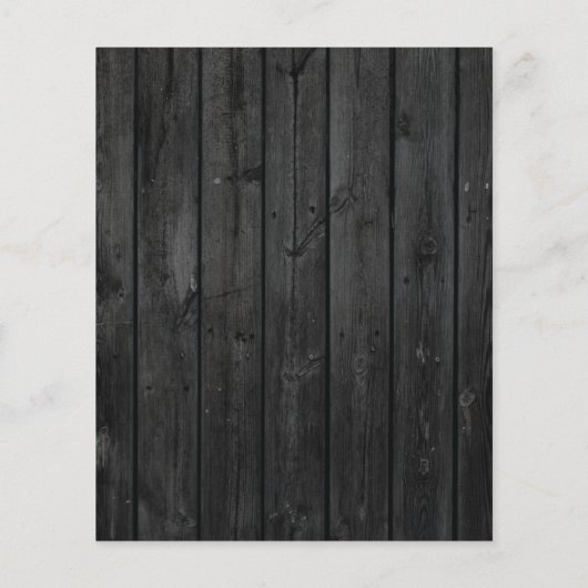 BUDGET Rustic Mason Jar Bridal Dusche Einladung (Rückseite)