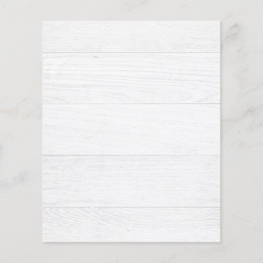 Budget Rustic Nautical Wedding Danke Karte (Rückseite)