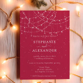 Budget Rustic String Lights Magenta Wedite Einladu