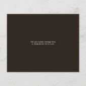 Budget Rustic String Lights on Wood Vielen Dank (Rückseite)