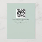 BUDGET RUSTIC Summer Spring Foto DANK IHNEN QRcode (Rückseite)