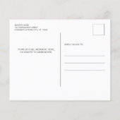 Budget Rustic Wood 3 Foto Abschluss Ankündigung (Rückseite)