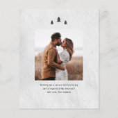 Budget Rustikal Frohe Weihnachten 2 Foto Weihnacht (Rückseite)