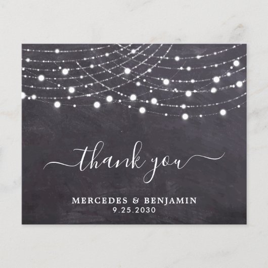 Budget Rustikale Chalkboard String Lights Vielen D (Vorderseite)