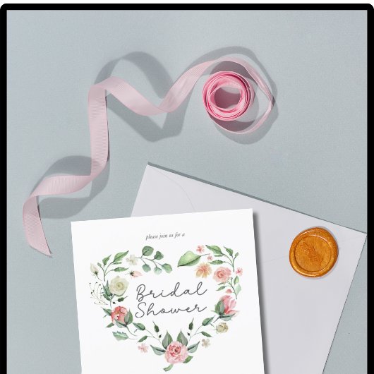 Budget Rustikale Elegance Blush Brautparty Einladu Flyer