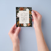 Budget rustikale elegante Hochzeit sparen Sie das  Flyer (Gruppe)