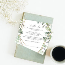 Budget Rustikale Eukalyptus & Gold Details