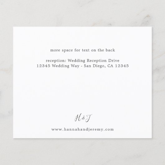 Budget Rustikale Eukalyptus & Gold Details Flyer (Hinten)