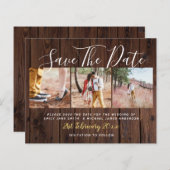 Budget Rustikale Fotokassette rettet das Datum Hol (Vorne/Hinten)