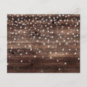 Budget Rustikale Frohe Weihnachts-Foto Weihnachtsk Flyer (Hinten)