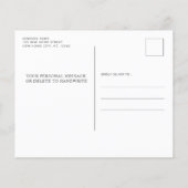 Budget Rustikale Grünbewegung Ankündigung (Rückseite)