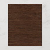 Budget Rustikale Holz String Lights Hochzeit einla (Rückseite)