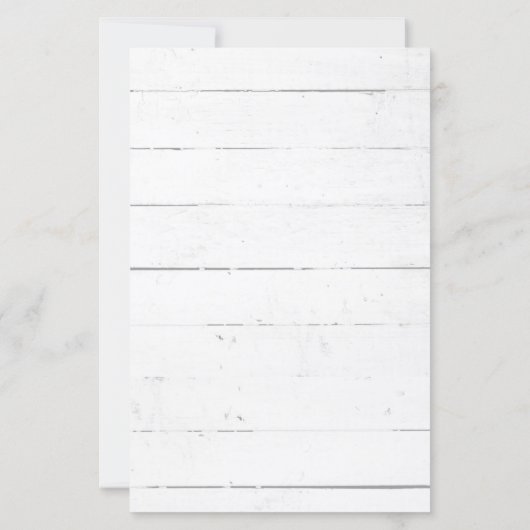 Budget Rustikale Hütte Weihnachten Party Einladung (Rückseite)