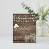 Budget Rustikale Lichter Mason Jars Cowboy Boot Ha (Stehend Vorderseite)