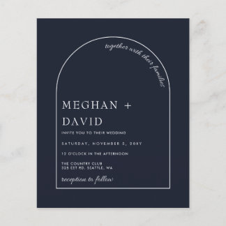Budget Rustikale Marine Moderne Arch Hochzeit Einl