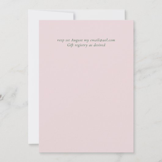 Budget Rustikale Sommerblumen Blumenzwiese (Rückseite)