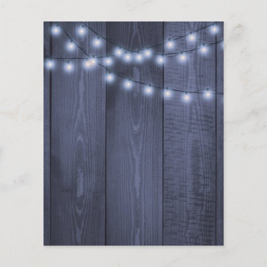 Budget rustikale Winterdusche (Rückseite)