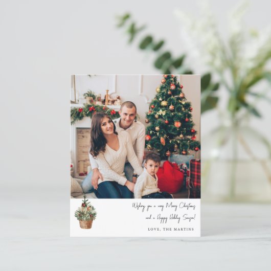 Budget Rustikaler Weihnachtsbaum V Note Foto (Stehend Vorderseite)