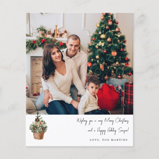 Budget Rustikaler Weihnachtsbaum V Note Foto (Vorderseite)