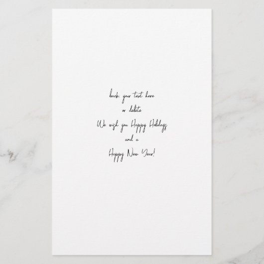 Budget Rustikaler Weihnachtsbaum V Note Foto MED Flyer (Hinten)