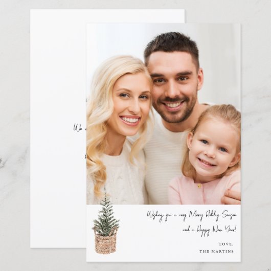 Budget Rustikaler Winterbaum V Hinweis Foto Urlaub (Vorne/Hinten)