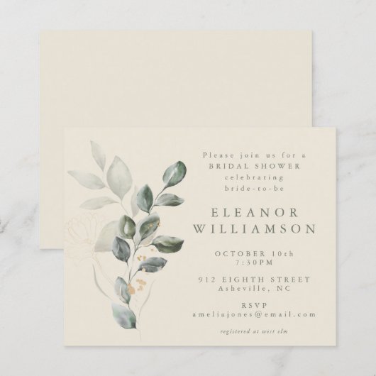 Budget Rustikales Brautparty (Vorne/Hinten)