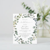 Budget Rustikales Eukalyptus Duo Brautparty (Stehend Vorderseite)